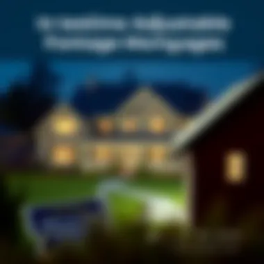 Visual representation of adjustable-rate mortgage dynamics