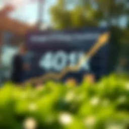 Visual representation of 401k growth strategies