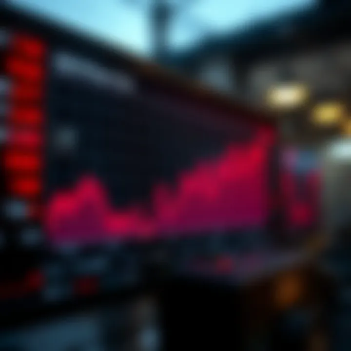 Understanding Oil Price Fluctuations Graph depicting fluctuations in oil prices and market trends