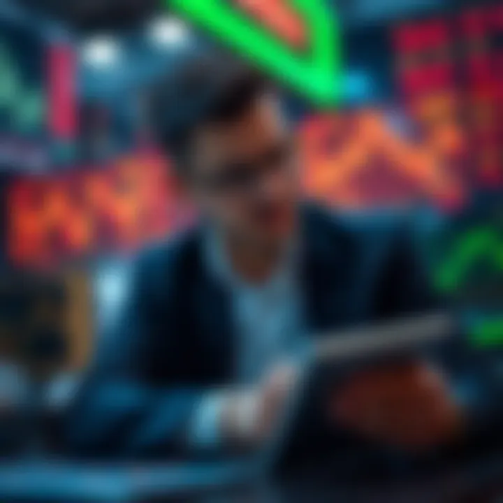 Understanding Market Dynamics in Bond Investment Investor analyzing market trends on a digital platform