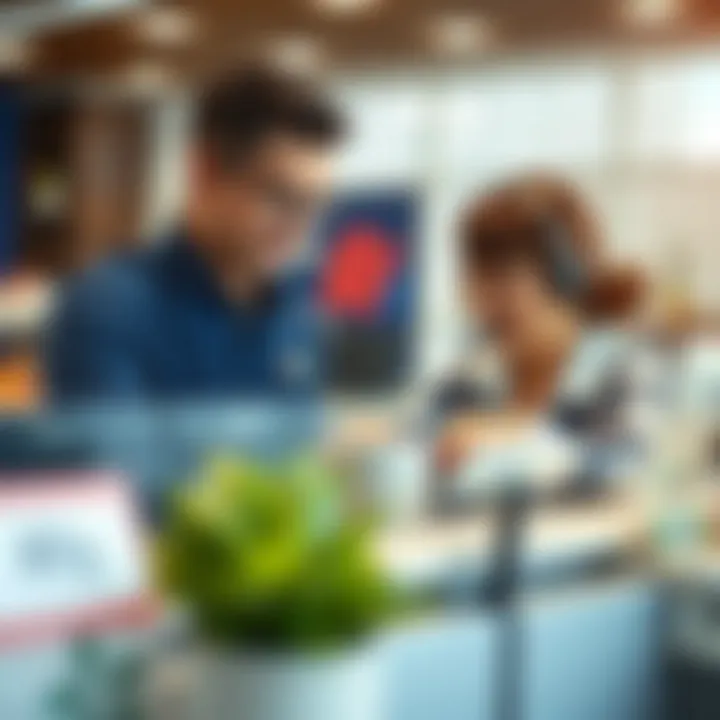 Visual representation of customer service interactions at Ally Bank