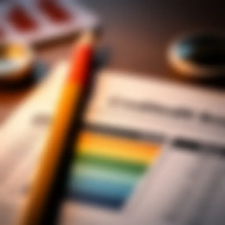 Understanding Your Credit Score A close-up of a credit score chart with a pencil