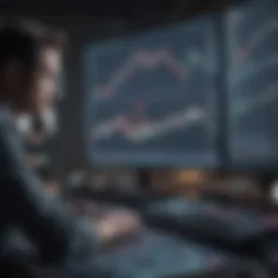 Forex Trader Analyzing Data