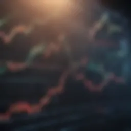A chart showcasing Forex trading trends