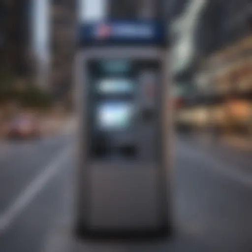 Modern Capital One ATM in Downtown LA