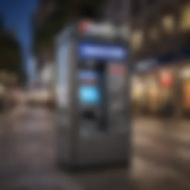 Sleek Capital One ATM in Hollywood Boulevard