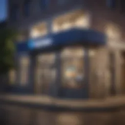 Chase Bank branch exterior showcasing modern architecture