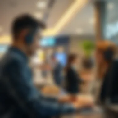 Chase Bank Customer Support Experience Customer service representative assisting a client