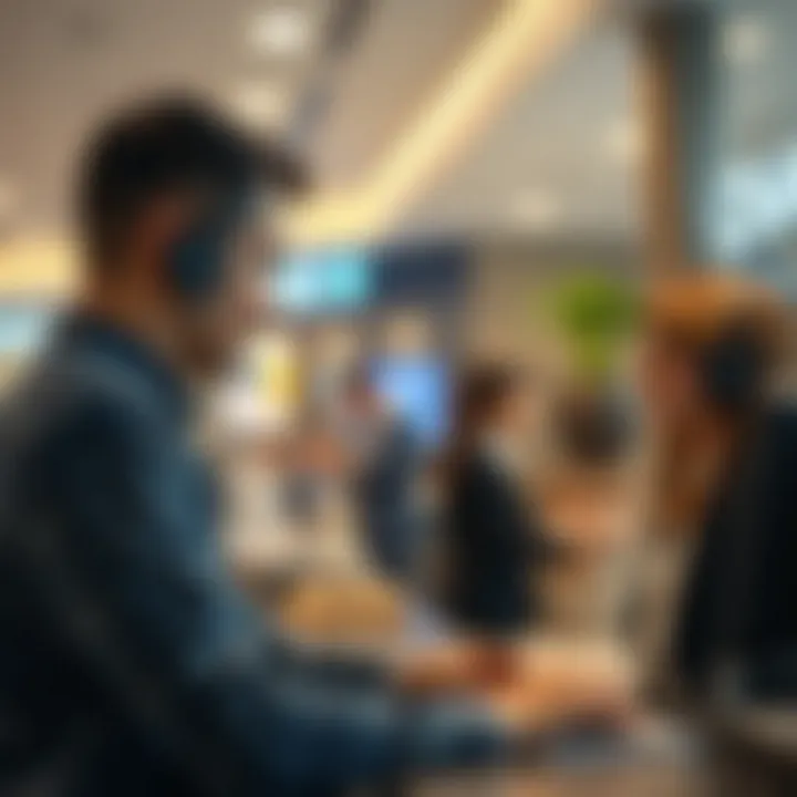 Chase Bank Customer Support Experience Customer service representative assisting a client