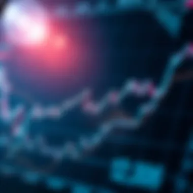 Financial Graph of Market Dynamics An intricate financial graph illustrating market dynamics influenced by Citadel