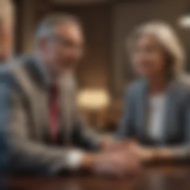 Expert Guidance from Citibank Financial Advisor Financial advisor assisting client with retirement portfolio