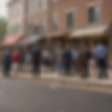 A community engagement event hosted by a local bank, demonstrating its role in the neighborhood.