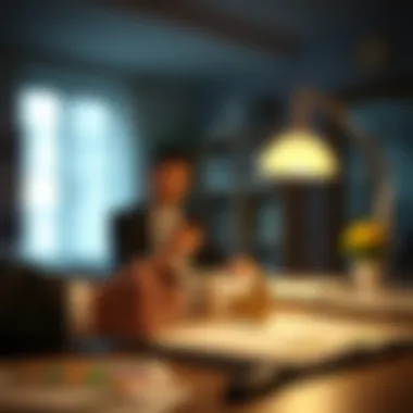 Guiding Financial Decisions Illustration of personal finance strategies