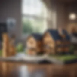 Conceptual illustration of mortgage types