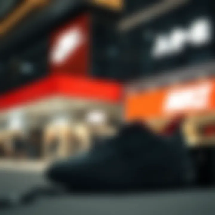 Investment Growth with Nike Brand A conceptual image of investment growth with Nike products