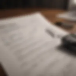 A thoughtful individual analyzing financial documents