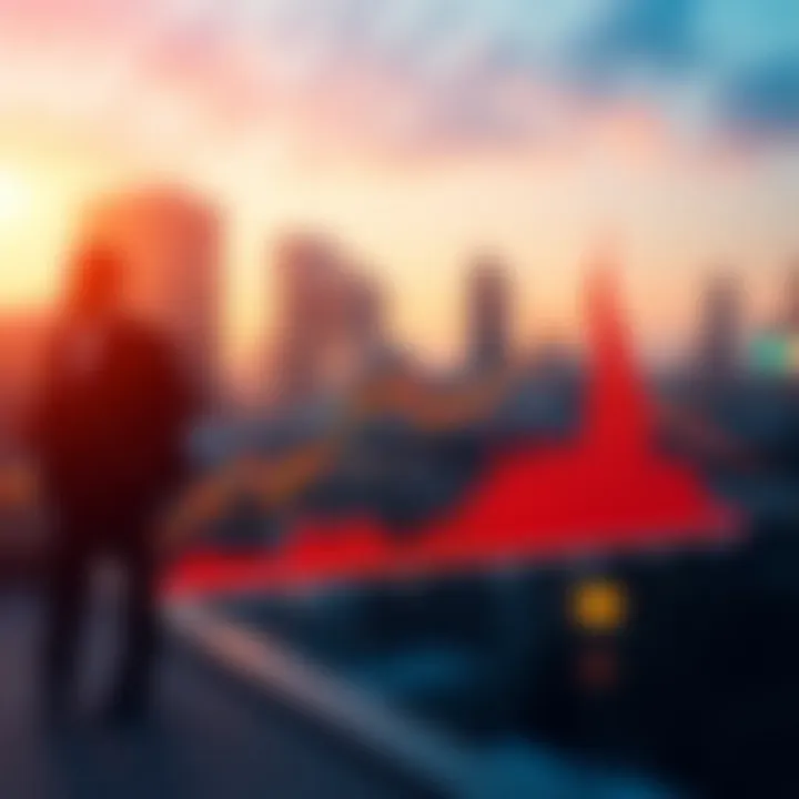 Graph showing historical performance of Twitter stock