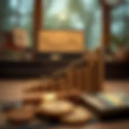 Visual representation of retirement growth