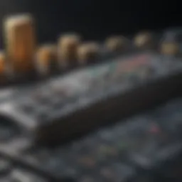 Visual representation of fundamental analysis tools