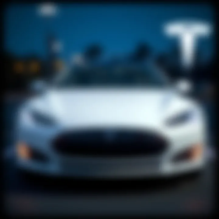 Illustration of financing options for electric cars