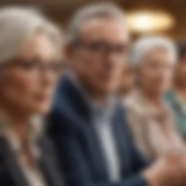 Age Groups and Retirement Options Diverse age groups considering retirement options