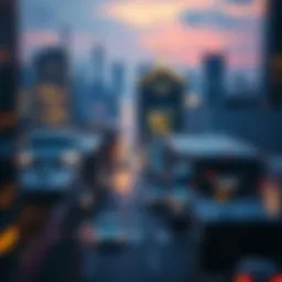 Diverse investment options illustration