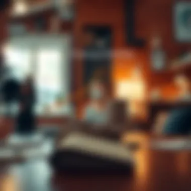 Infographic illustrating financial stability and savings strategy