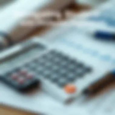 Calculating Future Financial Impact Calculator and financial documents