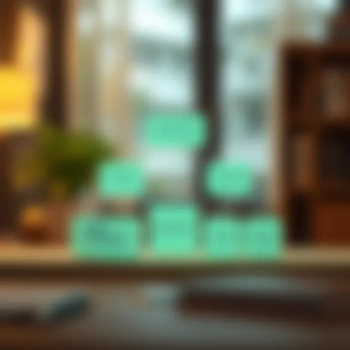 Visual representation of betterment trust account structure