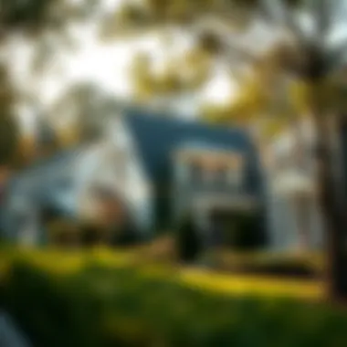 Benefits of Home Ownership A serene neighborhood illustrating the benefits of owning a home outright