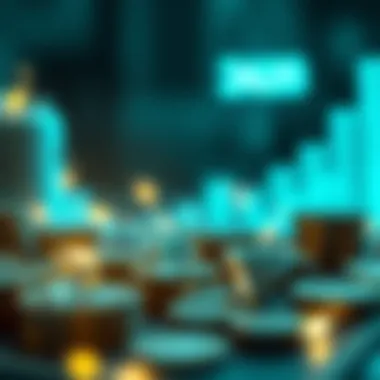 Abstract Wealth Management Representation An abstract depiction of wealth management