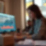 A visual representation of fractional shares concept