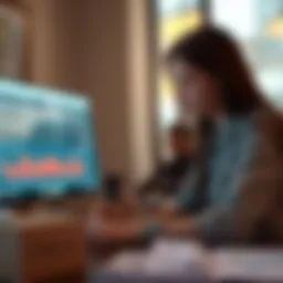 A visual representation of fractional shares concept