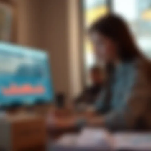 A visual representation of fractional shares concept