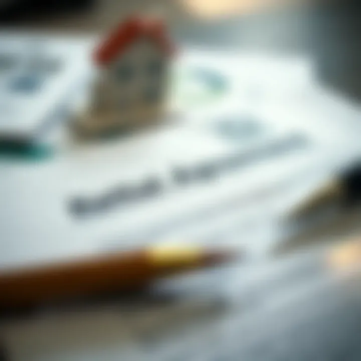 A close-up of a rental agreement and property management documents.