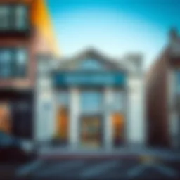 Exterior view of a local bank in San Francisco