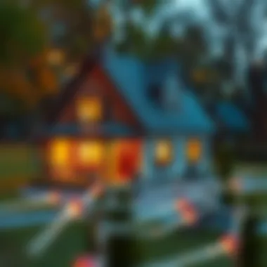 A visual representation of economic factors affecting mortgages