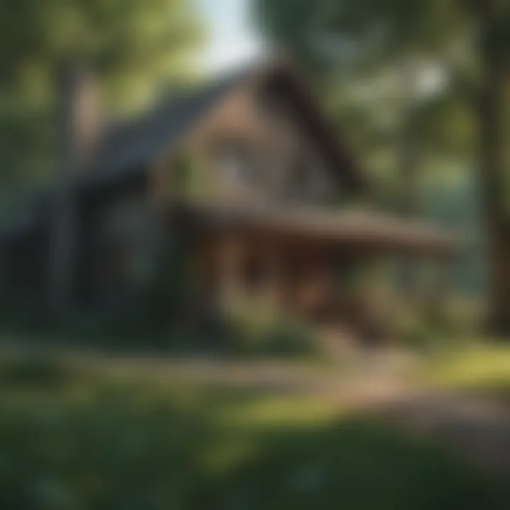 Cozy cottage nestled in scenic countryside