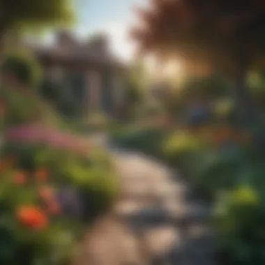 A vibrant garden showcasing personal growth and rejuvenation