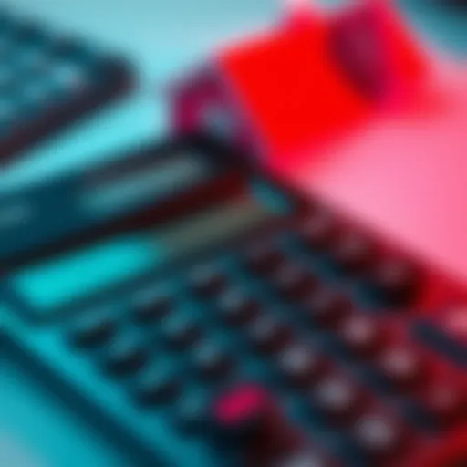 Modern mortgage calculator interface