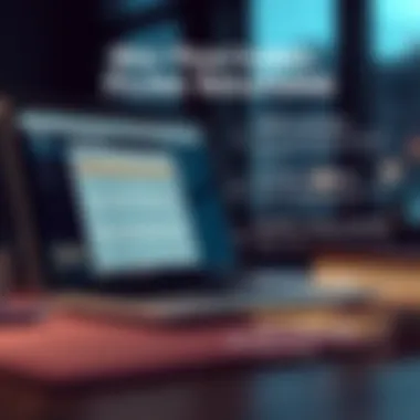 An infographic highlighting the key features to consider in tax filing software