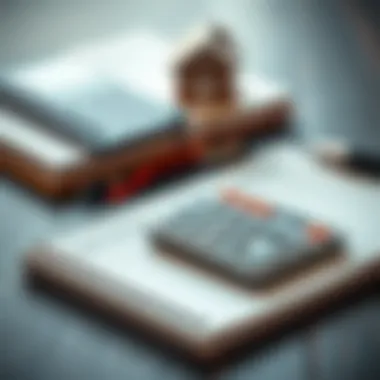 Budgeting for Your Home Purchase A calculator and a notebook for budgeting