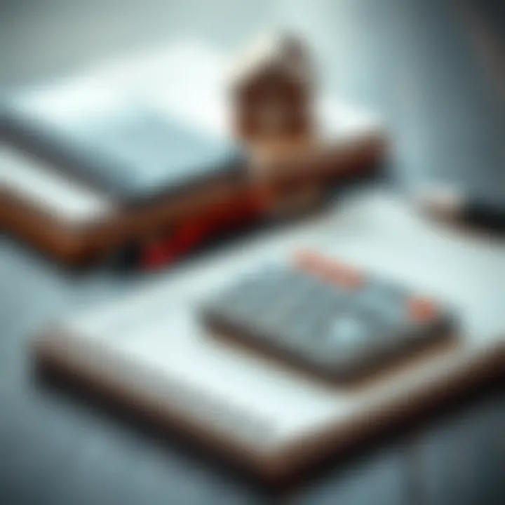 Budgeting for Your Home Purchase A calculator and a notebook for budgeting