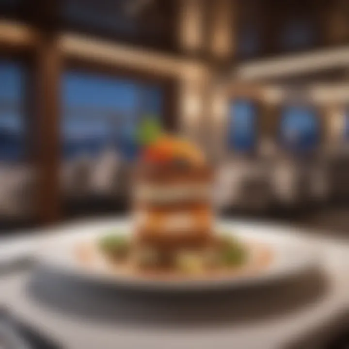 Fine Dining Experience on a Cruise Ship