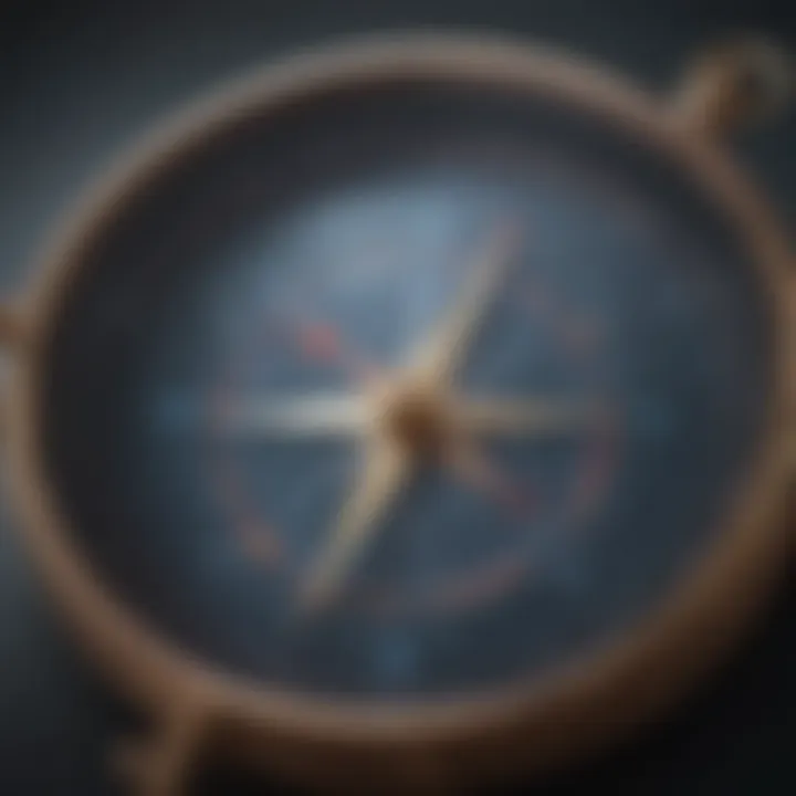 Illustration of a compass symbolizing making informed decisions