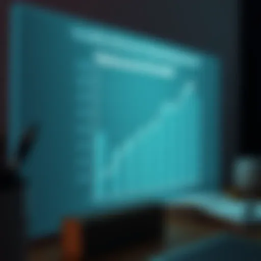 Retirement savings growth chart