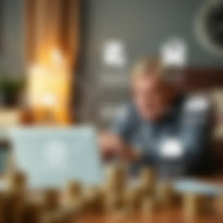 Illustration of various factors that impact retirement funds Factors influencing retirement funds