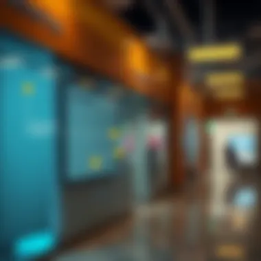 Diagram representing domestic wire transfer pathways