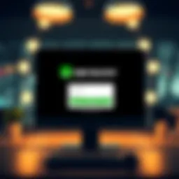 H&R Block login screen showcasing user-friendly interface