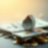 Conceptual illustration of mutual fund dividends